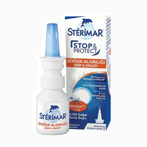 Resim Sterimar Burun Spreyi Stop & Protect Soğuk Algınlığı 20 ml
