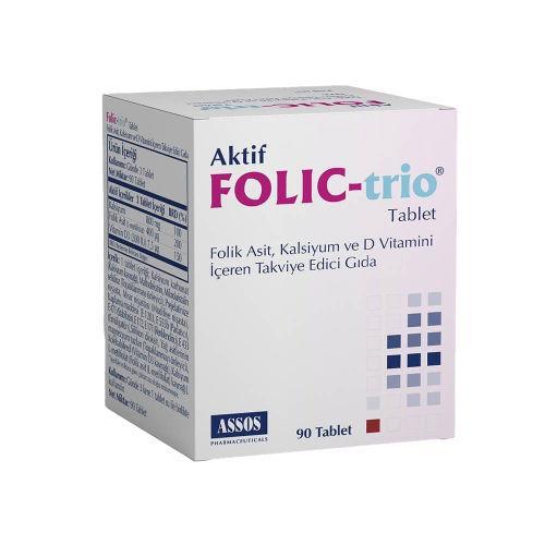 Resim Folic Trio 90 Film Tablet