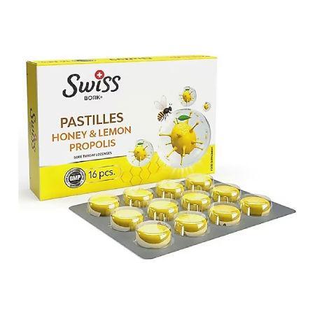 Resim Swiss Bork Bal Limon Propolis Pastil 16'lı