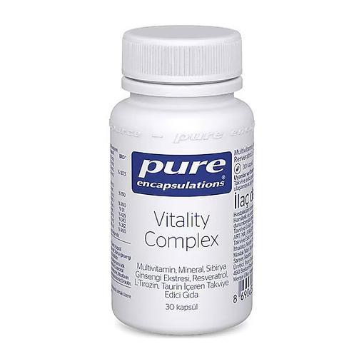 Resim Pure Encapsulations Vitality Complex 30 Kapsül