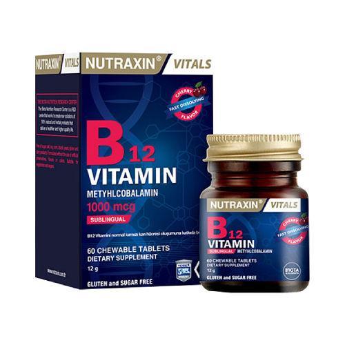 Resim Nutraxin B12 Vitamin 60 Tablet