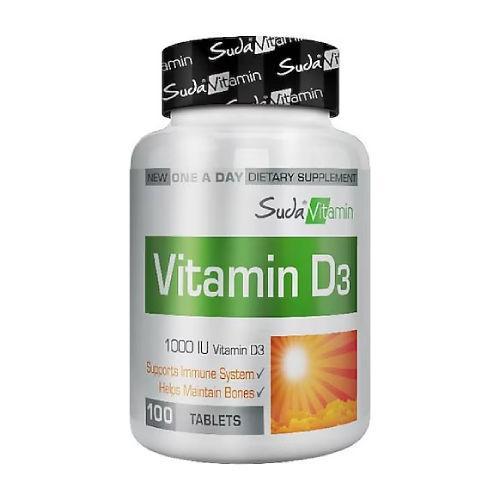 Resim Suda Vitamin D3 1000 IU 100 Tablet - Eski Ambalaj
