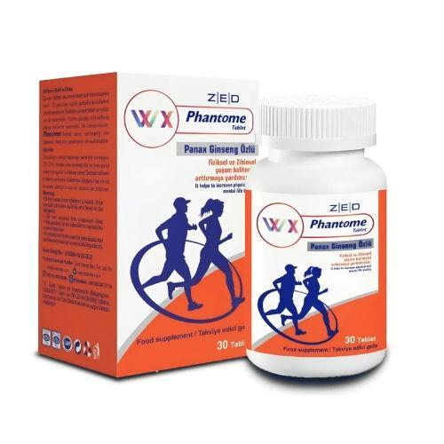 Resim Phantome Panax Ginseng Multivitamin 30 Tablet
