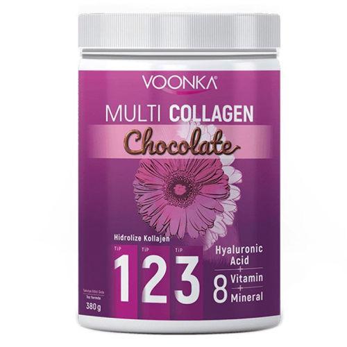 Resim Voonka Multi Collagen Chocolate 380 gr
