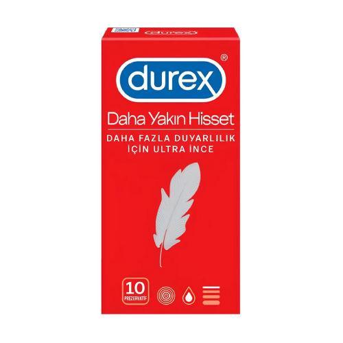 Resim Durex Yakın Hisset Prezervatif 10'lu