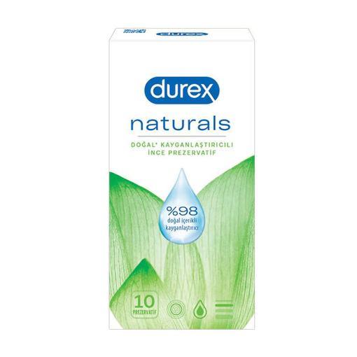 Resim Durex Naturals Prezervatif 10'lu