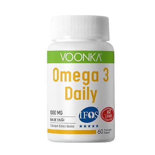 Resim Voonka Omega 3 Daily 60 Yumuşak Kapsül