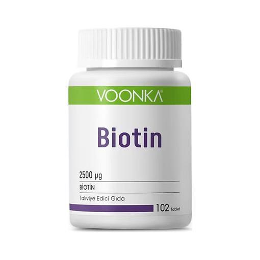 Resim Voonka Biotin 102 Tablet