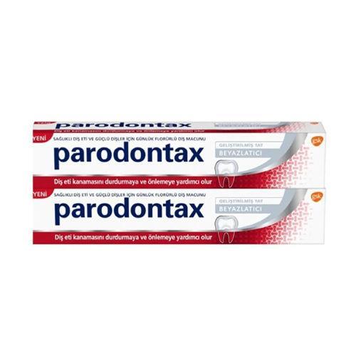 Resim Parodontax Geliştirilmiş Tat Beyazlatıcı Diş Macunu 75 ml 2'li