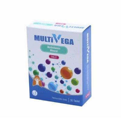 Resim Multivega Vitamin Mineral 30 Tablet