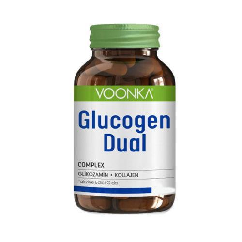 Resim Voonka Glucogen Dual Glikozamin Sülfat ve Kollajen 90 Tablet