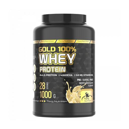 Resim Torq Nutrition Gold %100 Whey Protein 1000 Gr - Beyaz Çikolata