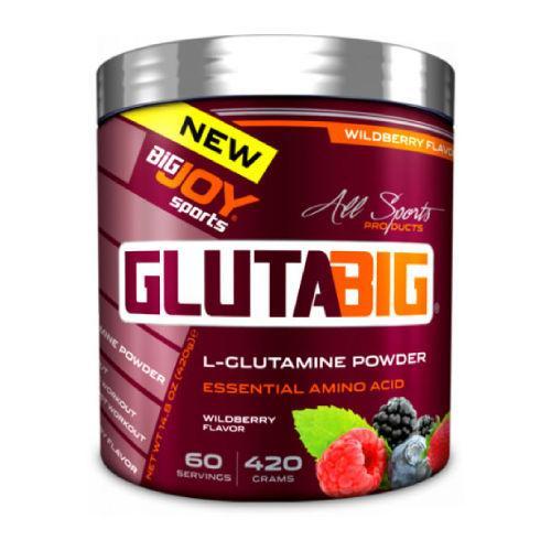 Resim BigJoy Sports GlutaBig Glutamine Powder 420 Gr - Orman Meyveli