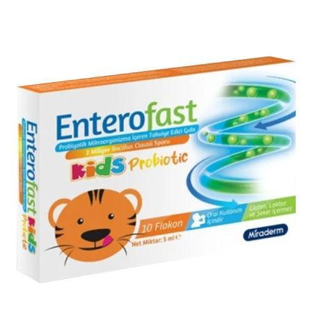 Resim Enterofast Kids Probiotic 10 Flakon