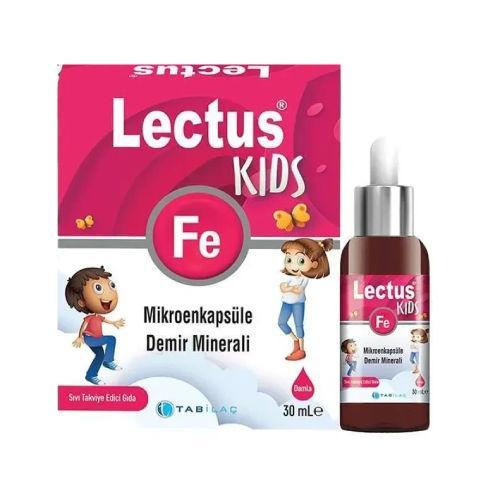 Resim Lectus Kids Mikroenkapsule Demir 30 ml