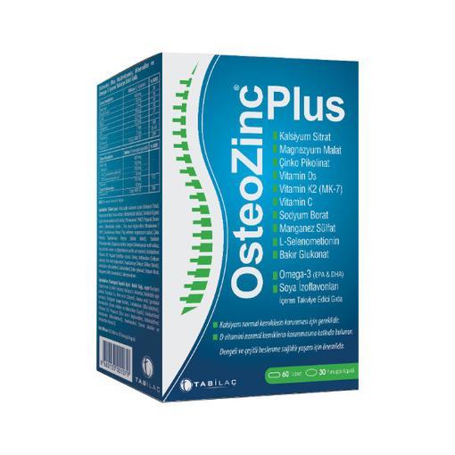 Resim OsteoZinc Plus 60 Kapsül