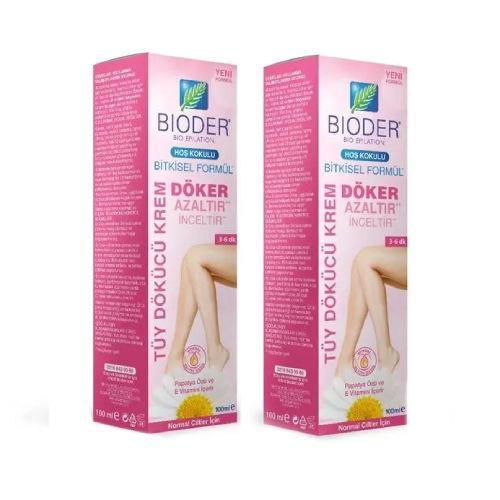 Resim Bioder Kadın 2'li 100 ml Tüy Dökücü Krem