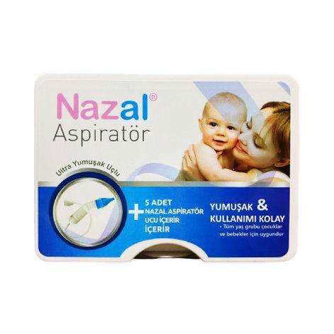 Resim Nazal 5 Yedek Uç + Burun Aspiratörü