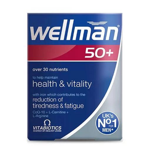 Resim Vitabiotics Wellman 50+ 30 Tablet