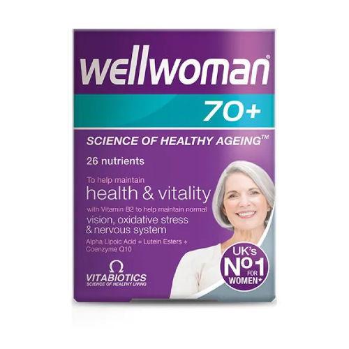 Resim Vitabiotics Wellwoman 70+ 30 Tablet