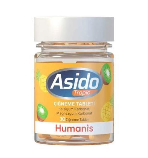 Resim Asido Tropic Mide Asidine Karşı 30 Çiğneme Tableti