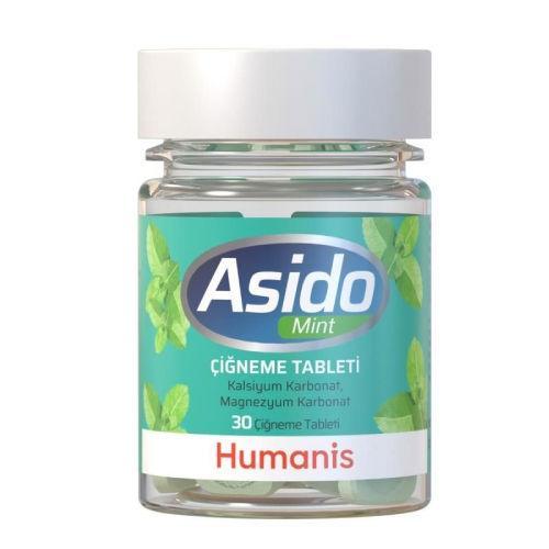 Resim Asido Mint Mide Asidine Karşı 30 Çiğneme Tableti