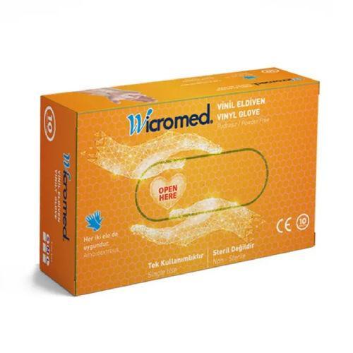 Resim Wicromed Pudrasız Vinil Eldiven Large 10'lu