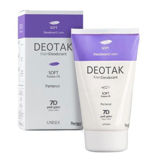 Resim Deotak 35 ml Hassas Ciltler için Soft Krem Deodorant