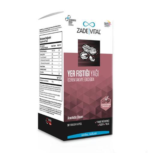 Resim Zade Vital Yer Fıstığı Yağı 60 Kapsül