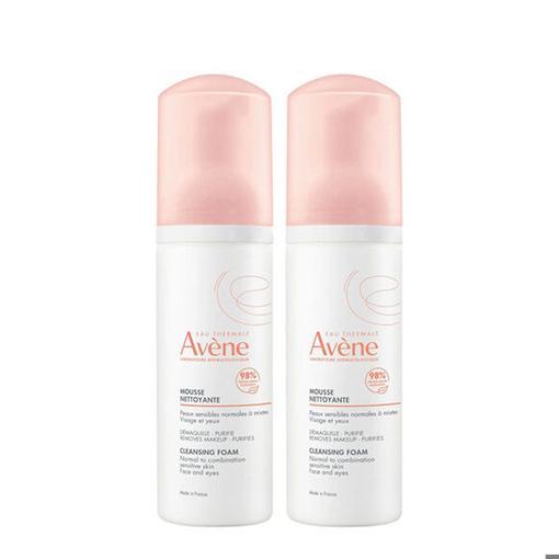 Resim Avene Mousse Nettoyante Cleansing Foam 150 ml - İkili Paket