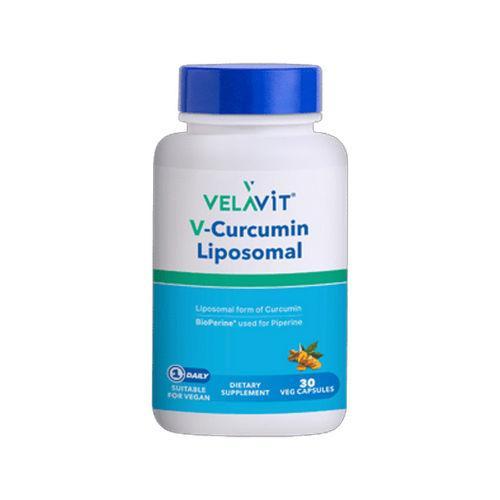 Resim Velavit V-Curcumin Liposomal 30 Kapsül