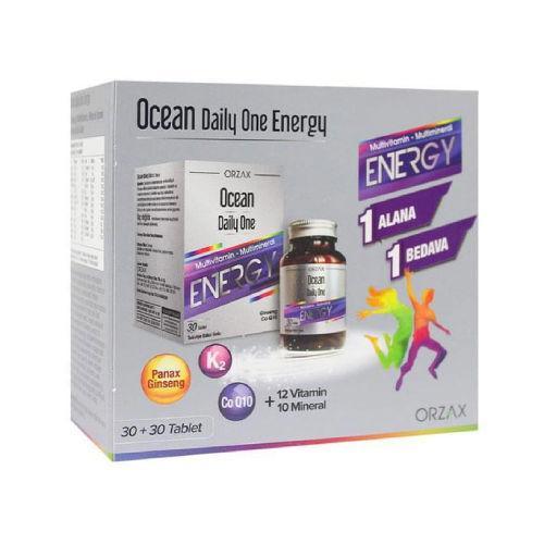 Resim Ocean Daily One Energy 30 + 30 Tablet 1 Alana 1 Bedava