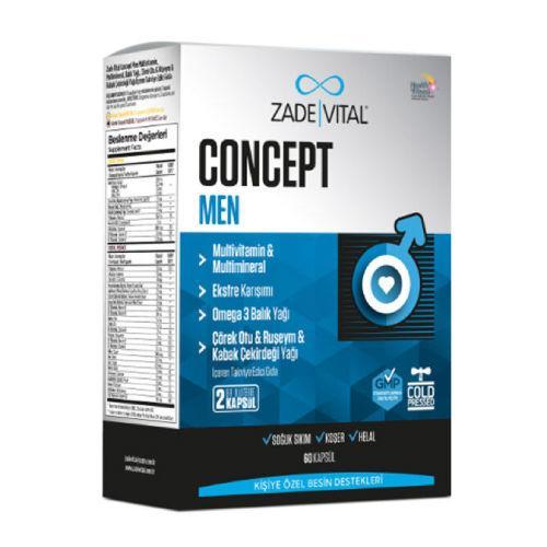 Resim Zade Vital Concept Men 60 Kapsül