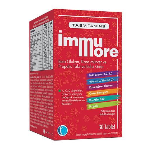 Resim Tabvitamins İmmumore 30 Tablet