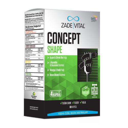 Resim Zade Vital Concept Shape 60 Kapsül