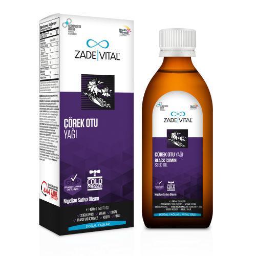 Resim Zade Vital 150 ml Sıvı Cam Şişe Çörek Otu Yağı