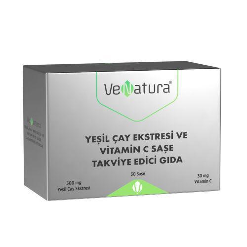 Resim Venatura Yeşil Çay Ekstresi Vitamin C 30 Saşe