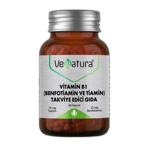 Resim Venatura Vitamin B1 60 Kapsül