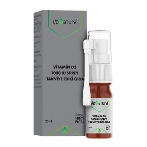 Resim Venatura Vitamin D3 1000 IU 20 ml Sprey