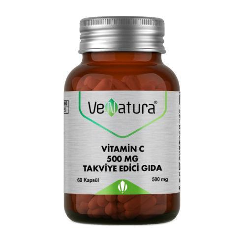 Resim Venatura C Vitamini 500 mg 60 Kapsül