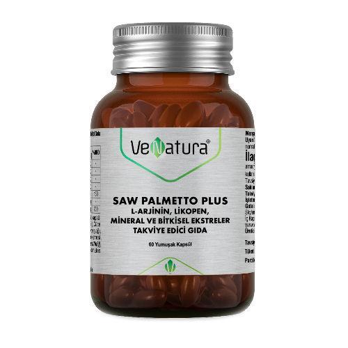 Resim Venatura Saw Palmetto Plus 60 Kapsül