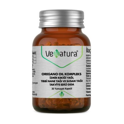 Resim Venatura Oregano Oil İzmir Kekiği Yağı 30 Kapsül