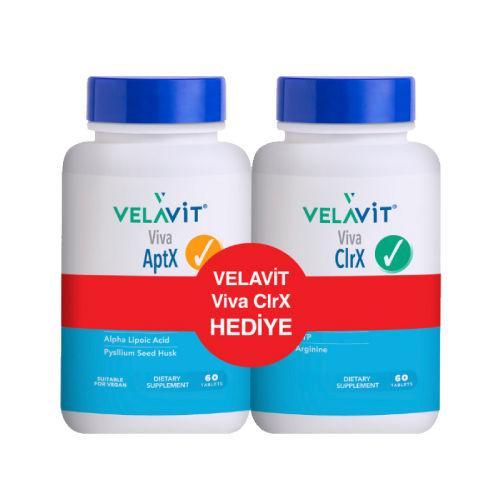 Resim Velavit Viva Aptx 60 Tablet + Viva Clrx 60 Tablet Kofre
