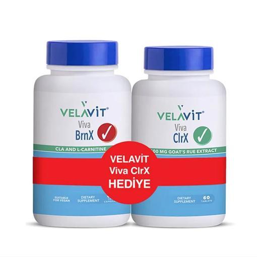 Resim Velavit Viva Brnx 60 Tablet + Viva Clrx 60 Tablet