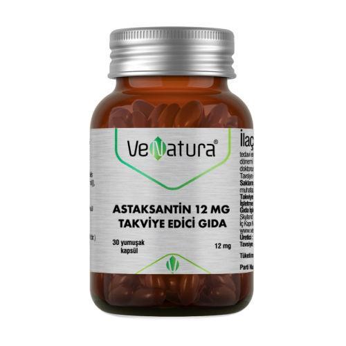 Resim Venatura Astaksantin 12 mg 30 Kapsül