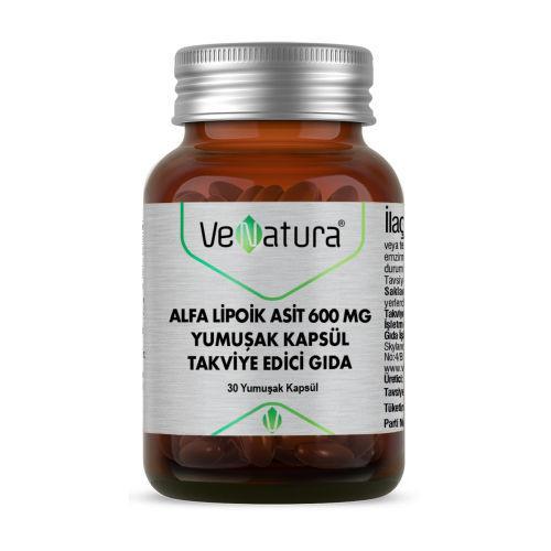 Resim Venatura Alfa Lipoik Asit 600 mg 30 Kapsül