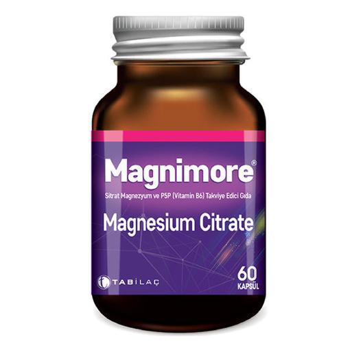 Resim Magnimore Magnezyum Sitrat 60 Kapsül