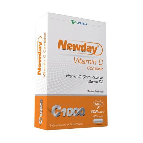 Resim Newday Vitamin C 1000 Complex 30 Kapsül