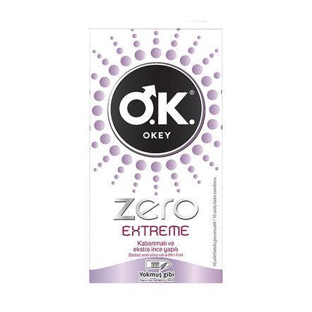 Resim Okey Prezervatif Zero Extreme 10'lu