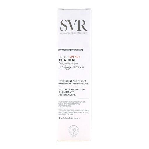 Resim SVR Clairial Spf50+ Anti-Brown Spot Radiance Spf50+ Creme 40 ml